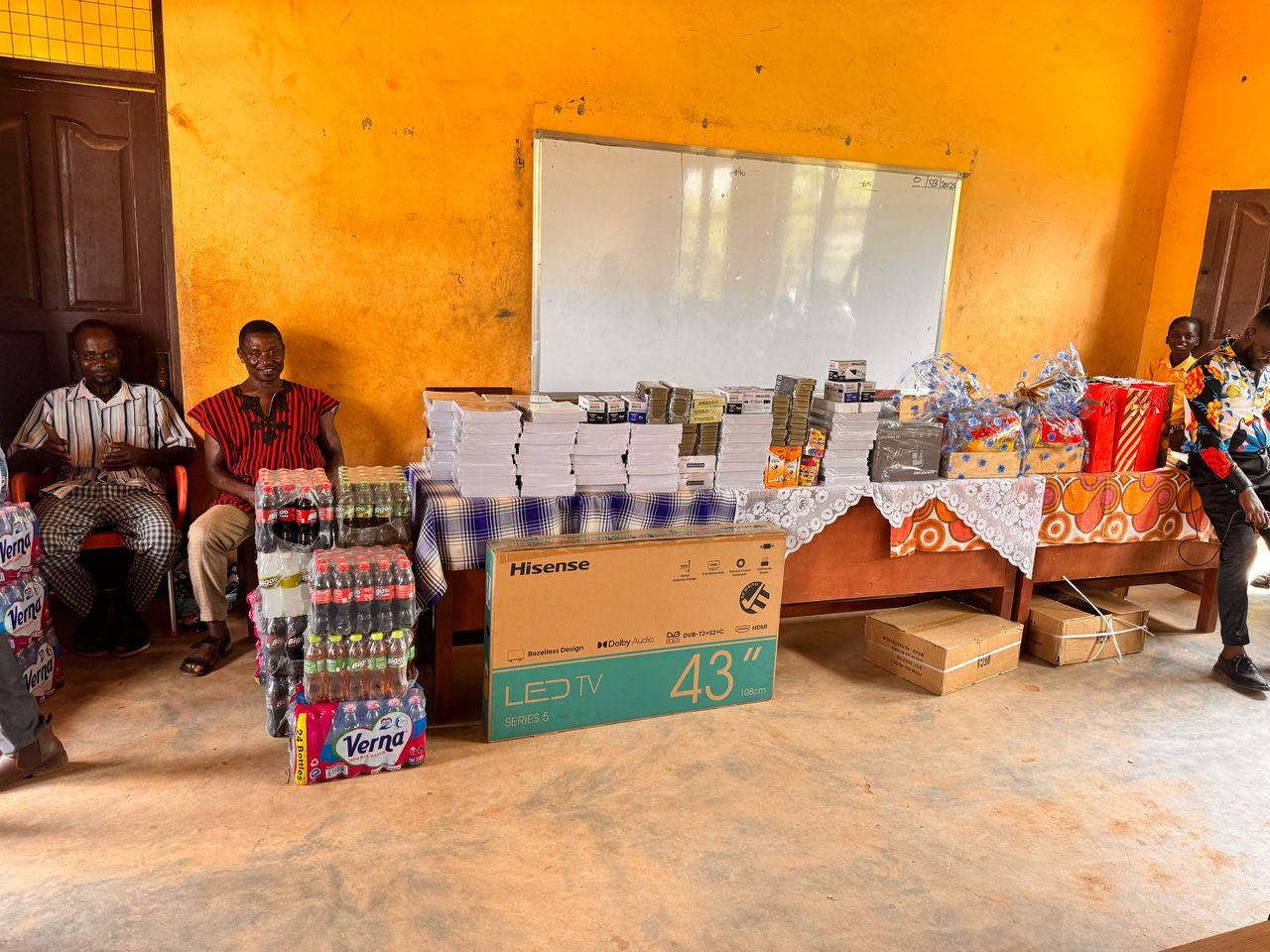 School supplies drive photo